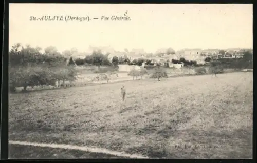 AK Sainte-Aulaye /Dordogne, Vue Générale