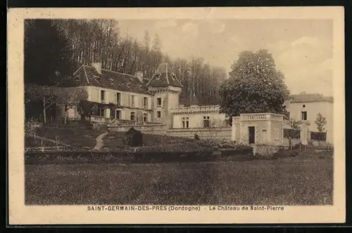 AK Saint-Germain-des-Prés /Dordogne, Le Château de Saint-Pierre