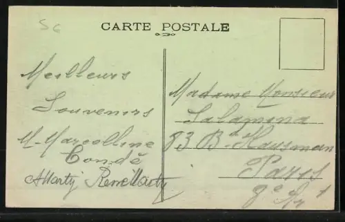 AK Saint-Cyprien /Dordogne, Vue d`ensemble