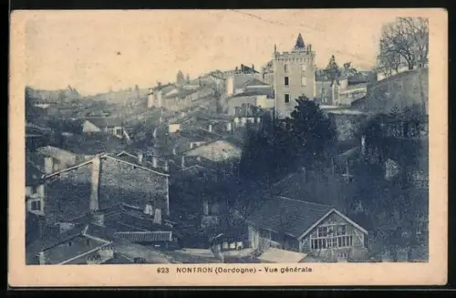 AK Nontron /Dordogne, Vue générale