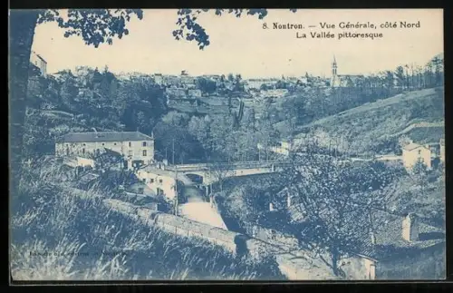AK Nontron, Vue Générale côté Nord La Vallée pittoresque