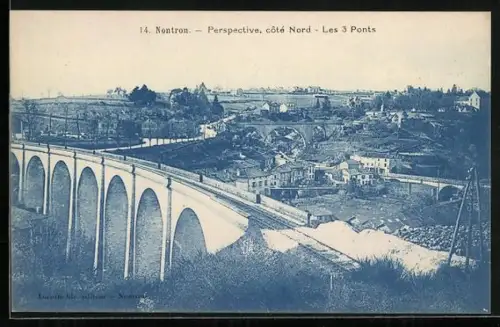 AK Nontron, Perspective côté Nord, Les 3 Ponts