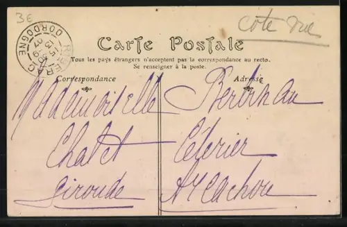 AK Ribérac, La Sous-Préfecture