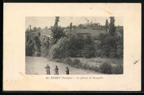 AK Eymet /Dordogne, Le plateau de Rouquette