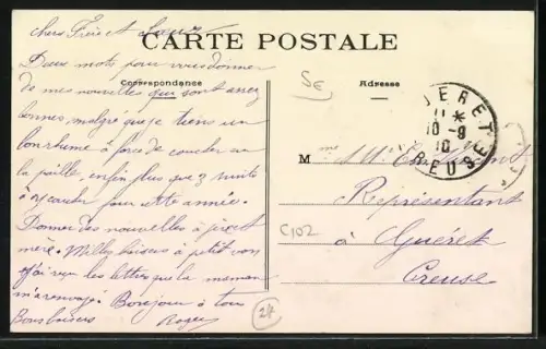 AK Payzac /Dordogne, Vue Générale prise de Mayot