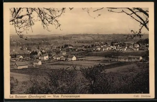AK Le Buisson /Dordogne, Vue Panoramique