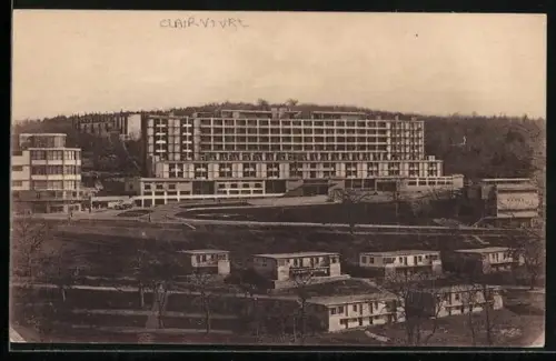 AK Clairvivre /Dordogne, Le Grand Hôtel, Cité Sanitaire édifiée par la Fédération Nationale des Blessés du Poumon