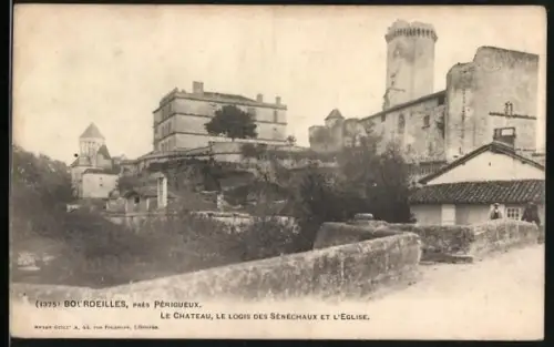 AK Bourdeilles, Le Château, le Logis des Sénéchaux et l`Église