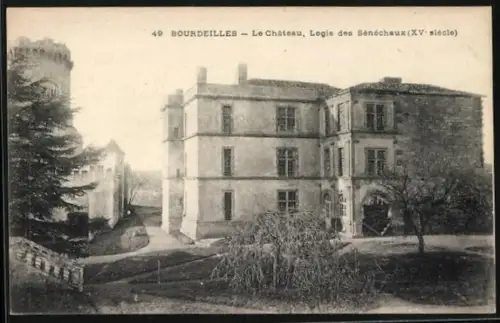 AK Bourdeilles, Le Château, Logis des Sénéchaux, XVe siècle
