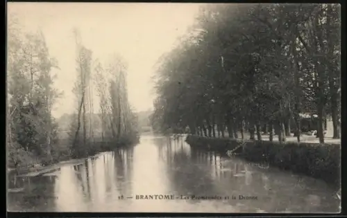 AK Brantôme, Les Promenades et la Dronne