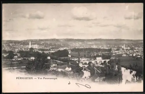 AK Périgueux, Vue Panoramique