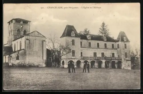 AK Chancelade près Périgueux, L`Église et l`Abbaye