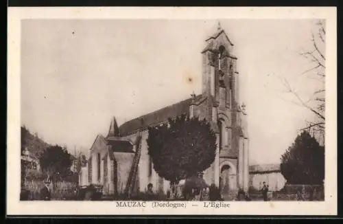 AK Mauzac /Dordogne, L`Église
