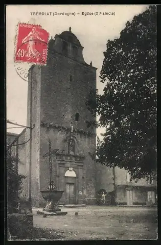 AK Trémolat /Dordogne, Église, XIe siècle