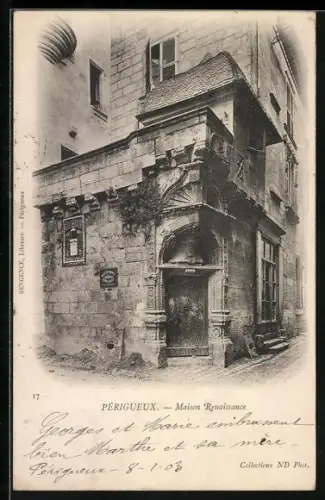 AK Périgueux, Maison Renaissance