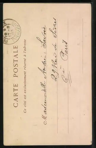 AK Périgueux, Statue du Général Daumesnil