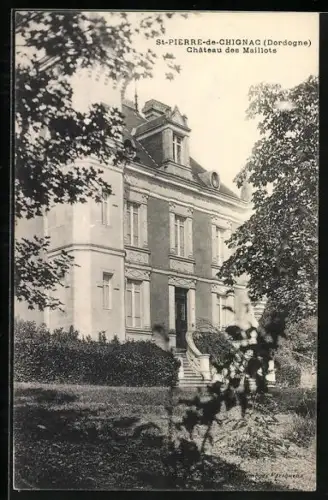 AK St-Pierre-de-Chignac /Dordogne, Château des Maillots