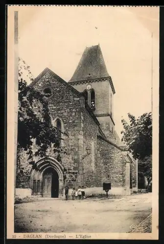 AK Daglan /Dordogne, L`Église