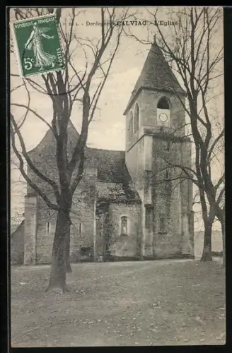 AK Calviac /Dordogne, L`Église