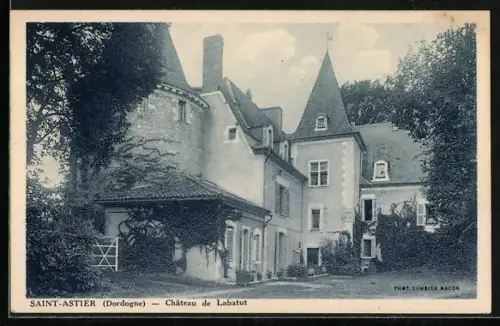 AK Saint-Astier /Dordogne, Château de Labatut