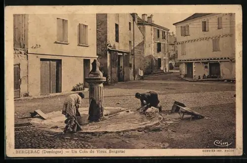 AK Bergerac /Dordogne, Un Coin du Vieux Bergerac