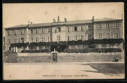AK Périgueux, Pensionnat Sainte-Marthe