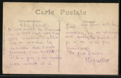 AK Périgueux, Pensionnat Sainte-Marthe