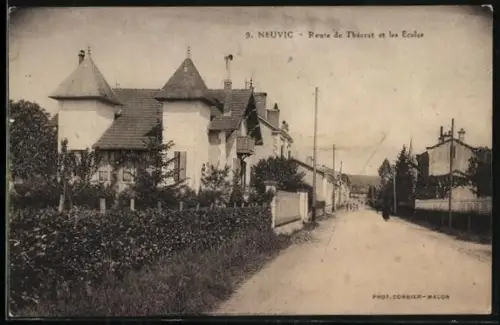 AK Neuvic, Route de Thérat et les Écoles