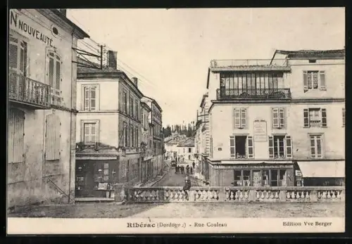 AK Ribérac /Dordogne, Rue Couleau