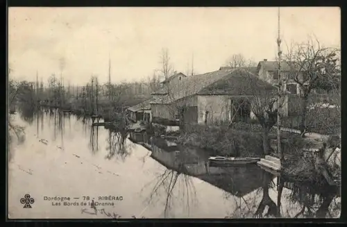 AK Ribérac, Les Bords de la Dronne