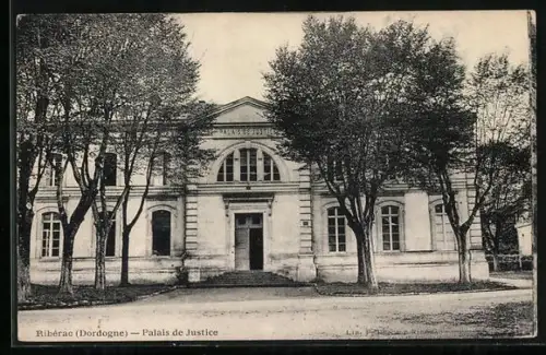 AK Ribérac, Dordogne, Palais de Justice