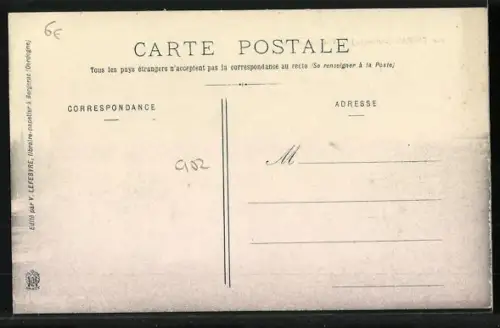 AK Liorac /Dordogne, Vue d`ensemble