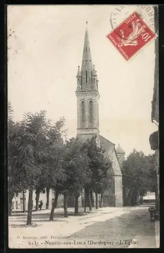 AK Neuvic-sur-l`Isle /Dordogne, L`Église