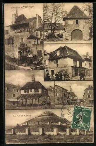 AK Montpont, L`Ancien Montpont et le Puy de Chalup
