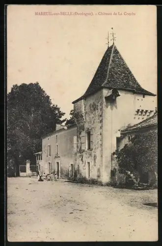 AK Mareuil-sur-Belle /Dordogne, Château de La Combe
