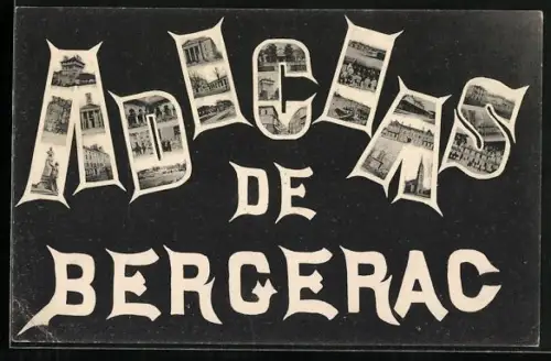 AK Bergerac, Multivues artistiques de la ville