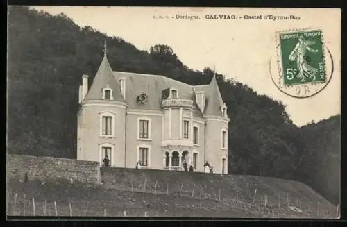 AK Calviac /Dordogne, Castel d`Eyran-Bas