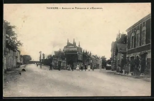 AK Thiviers, Avenues de Périgueux et d`Excideuil
