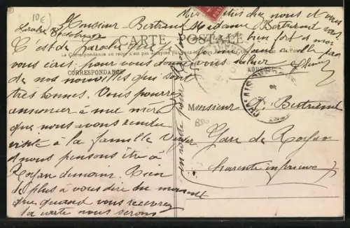 AK La Roche-Chalais, Rue de La Pourcault