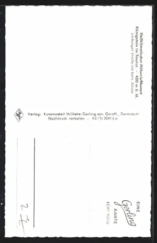 AK Königstein im Taunus, Strassenansicht mit Kirche