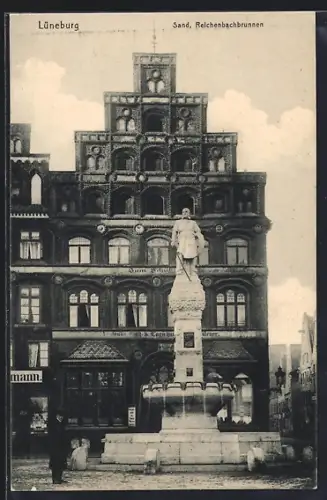 AK Lüneburg, Sand, Reichenbachbrunnen
