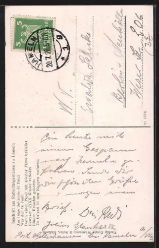 AK Hameln, Rattenfängerhaus