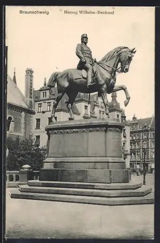 AK Braunschweig, Herzog Wilhelm-Denkmal