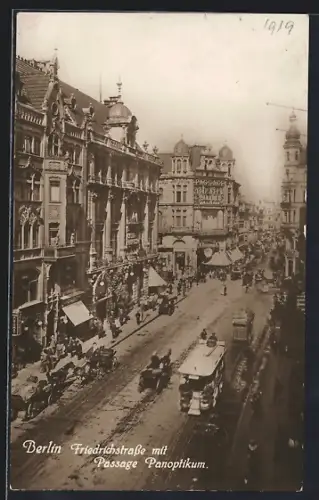 AK Berlin, Friedrichstrasse, Passage Panoptikum