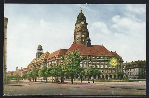 AK Dresden, Neues Rathaus