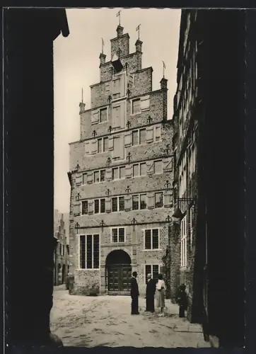 AK Bremen, Roselius-Haus in der Böttcherstrasse