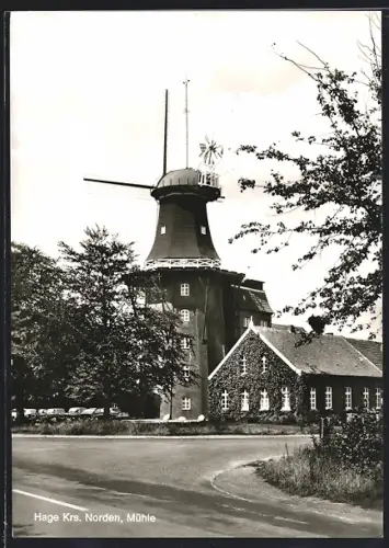 AK Hage /Norden, Mühle