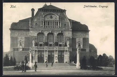 AK Kiel, Stadttheater Eingang