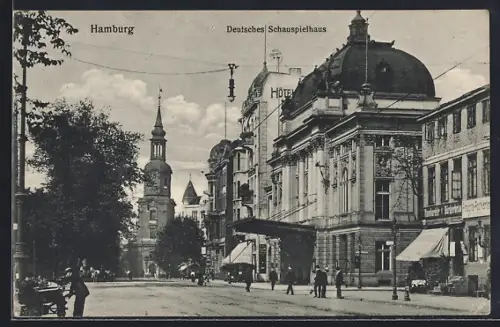 AK Hamburg-St.Georg, Deutsches Schauspielhaus