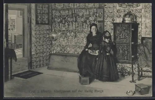 AK Hallig Hooge, Prof. J. Alberts` Königspesel